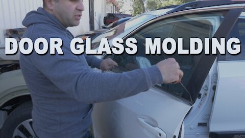 Door Glass Belt Molding Cowl Strip Removal - 2020 Subaru Outback