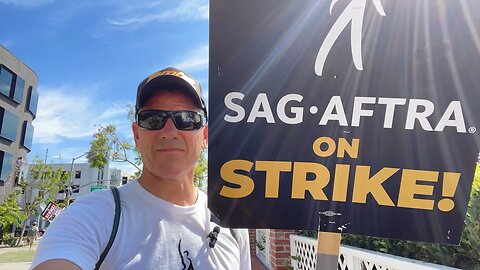 Live At SAG-AFTRA & WGA STRIKE At Amazon Studios!