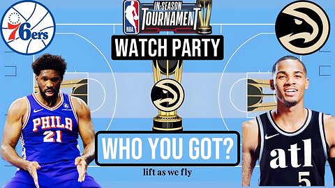 Philadelphia 76'ers vs Atlanta Hawks | Live Watch Party Stream | 2023 NBA Season Game 12