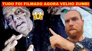 TODO FOI FILMADO O VELHO DO SACO ESTRANHA APARIÇÃO!