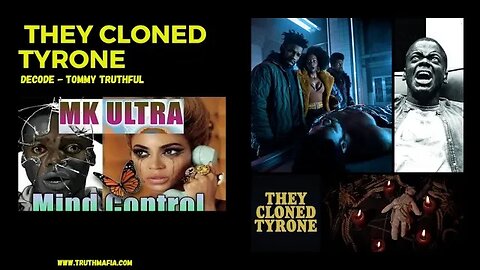 They cloned Tyrone - MK ultra mind control predictive programming!!