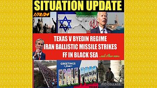 SITUATION UPDATE 1/18/24 - Byedin Threatens Tx Over Border And Lies, Wef Nwo Globalists Hypocrits