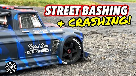 Street Bashing & Crashing The ARRMA Infraction!