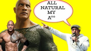 Joe Rogan says Dwayne Johnson is on STEROIDS