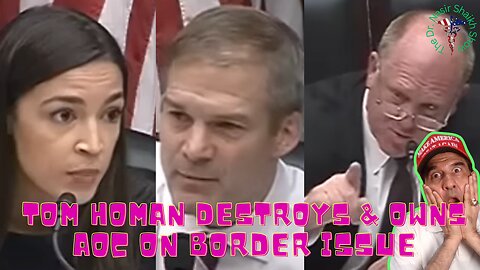 AOC Filleted by Tom Homan About Immigration - He ABSOLUTELY Owns Her
