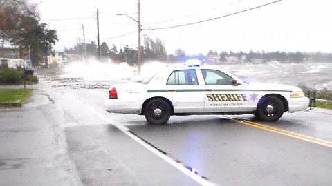 Winter storm totally decimates coastal town's shoreline