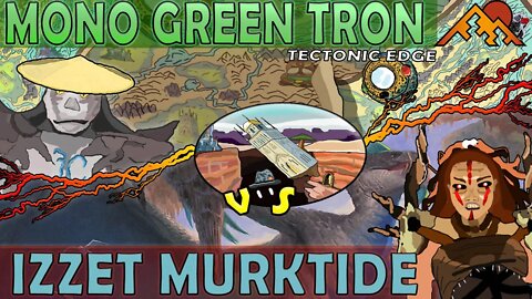 Mono Green Tron VS Izzet Murktide｜Double Bolt and Triple Scrying ｜Magic THe Gathering Online Modern League Match