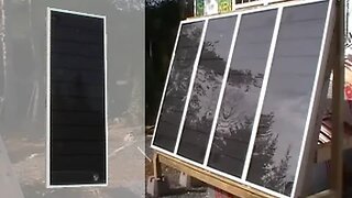 How To Make an Aluminum Can Solar Air Furnace Part 4/4