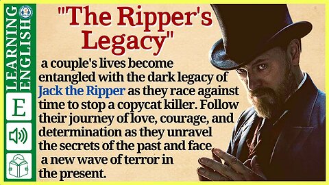 Learn English through Story 🔥 Level 1 - The Ripper's Legacy - Graded Reader | WooEnglish