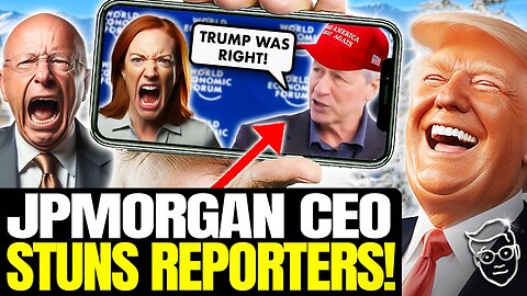 Reporters GASP On-Air As JPMorgan CEO Defends MAGA, Praises Trump, TORCHES Biden:‘Trump Was RIGHT!’