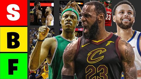 Ranking Lebron James Biggest Playoff Rivals | NBA Tier List