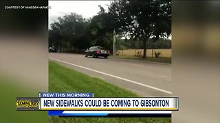 Sidewalks could be coming to 'dangerous' Gibsonton area