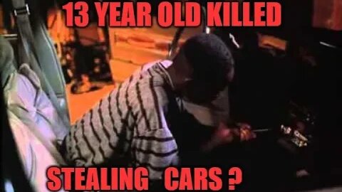 13 year old killed during grand-theft auto