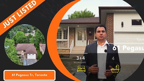 3+4 Bedroom Detached Home For Sale in Toronto