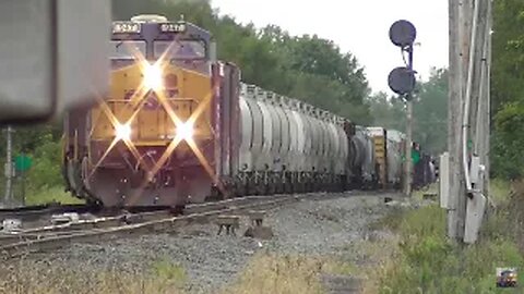 CSX M363 Manifest Mixed Freight Train from Greenwich, Ohio September 9, 2023