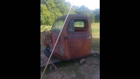 1949 Ford F1 restoration beginning