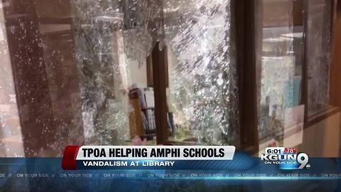 Tucson police start Go Fund Me for vandalized Amphi schools