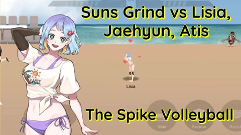 The Spike Volleyball - Mobile Update - S-Tier Yongsub vs S-Tier Lisia, Jaehyun, Atis