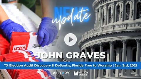 TX Election Audit Discovery & DeSantis says, “Florida Free to Worship!”