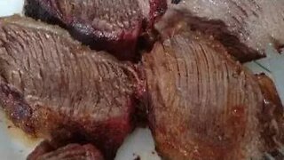 CHURRASCO CASEIRO NA FORMA COM BATATAS / FÁCIL