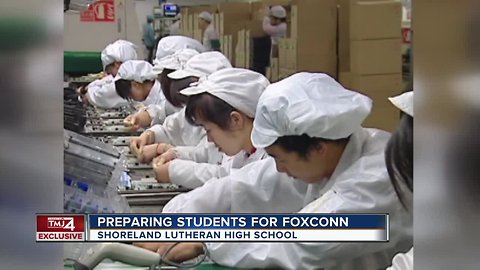 Kenosha county school leader visits Foxconn's Taiwan HQ