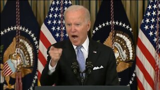 Biden Yells At Reporter: Seperated Illegals Deserve Taxpayer Money