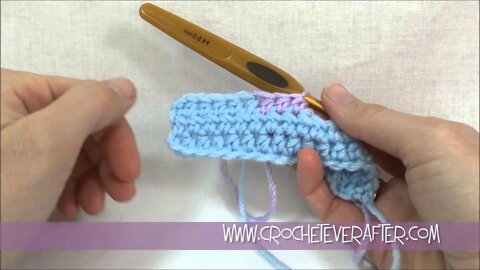 Left Hand How To Change Color In Half Double Crochet