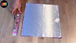 DIY cushion cover || how to make cushion cover and pillow cover || easy cushion cover idea