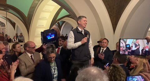 Bill Eigel gives FIERY Address at the Freedom Caucus Rally at Missouri State Capitol