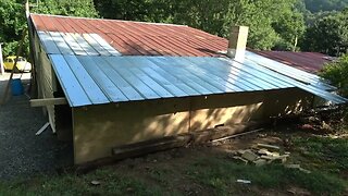 Garage Renovations Part 5: Cement And The Roof Are Done!