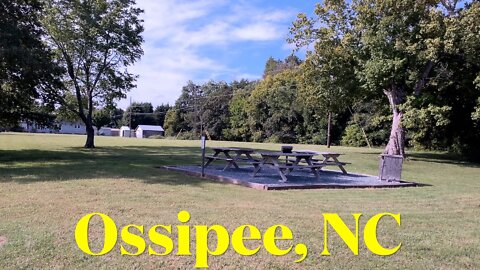 Ossipee, NC, Town Center Non-Walk & Talk - A Quest To Visit Every Town Center In NC