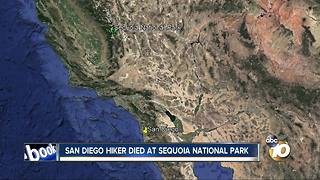 San Diego hiker dies at Sequoia National Park