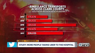 RIDESHARING RISK? Study shows some people using Uber, Lyft instead of ambulances