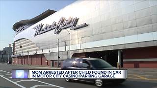 3-year-old child found in vehicle at Motor City Casino parking garage