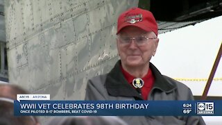 WWI Veteran celebrated 98th birthday
