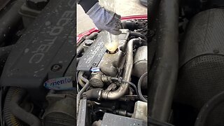 Coke and mentos in an engine