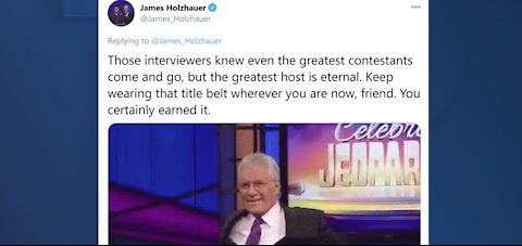 Jeopardy James reflects on passing of Alex Trebek