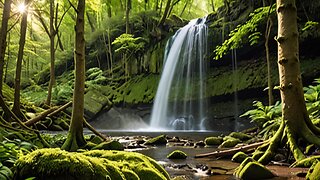 Ultimate Study Music: Relaxing Waterfall Sounds for Focus and Productivity