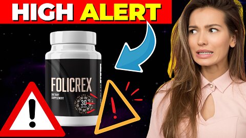 Folicrex ((⛔️⚠️HIGH ALERT!!⛔️⚠️)) Folicrex Review - Folicrex Reviw - Folicrex Hair Loss - folicrex