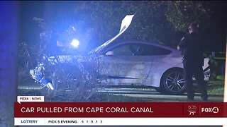 One person seriously hurt following crash into canal