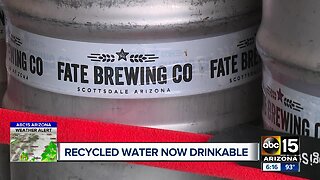 Fate Brewing in Scottsdale now using first of its kind recycled water