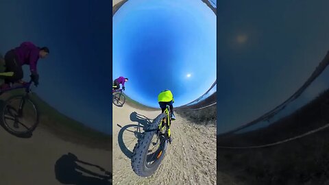 Spring Ride with INSTA360 X3 back mount | #shorts