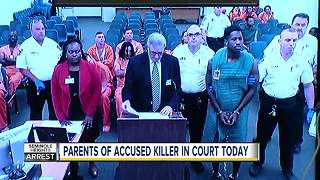 Accused Seminole Heights killer in court today