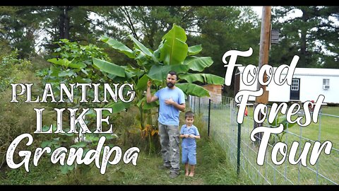 Planting Like Grandpa/ Food Forest Tour/ Texas Boys Meet Up In East Texas