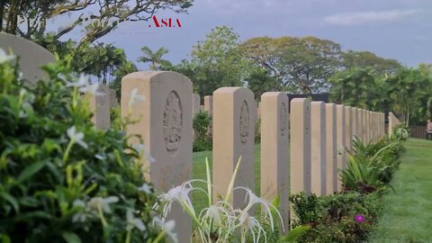 Remembrance Day 2022 Sunday Service in Singapore at Kranji Commonwealth War Memorial