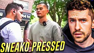 Sneako PRESSED on The STREET About Sus Friendship with Fresh & Fit