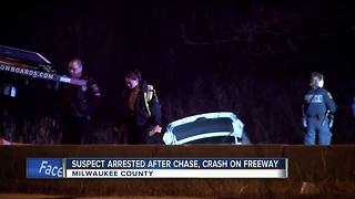 Suspect arrested in Milwaukee County following high-speed chase, drone search