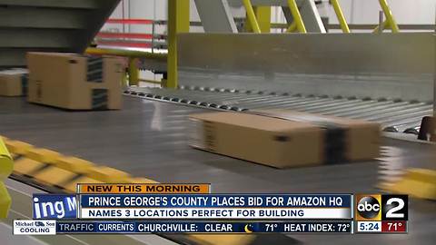 Prince George's County places bid for Amazon HQ