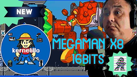 🔥Aventuras vs los Reploides con MEGAMAN X8 16 bits