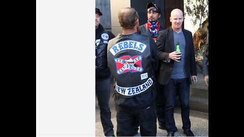 Rebels motorcycle club New Zealand national run